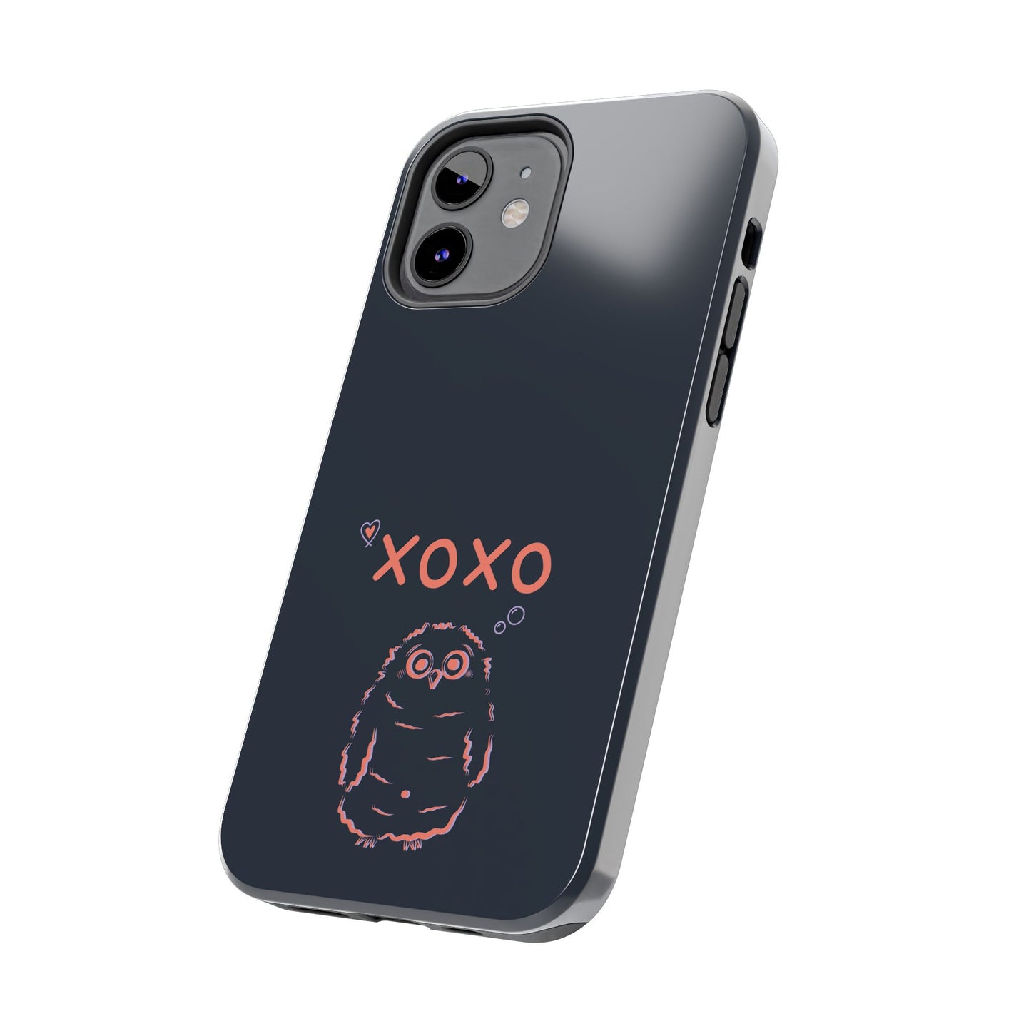 Owl XOXO | Black | Tough Phone Cases