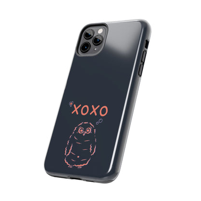 Owl XOXO | Black | Tough Phone Cases