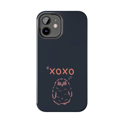 Owl XOXO | Black | Tough Phone Cases