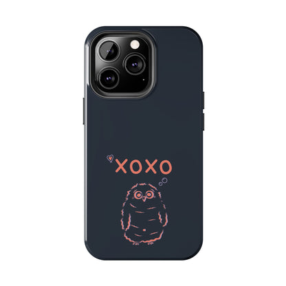 Owl XOXO | Black | Tough Phone Cases