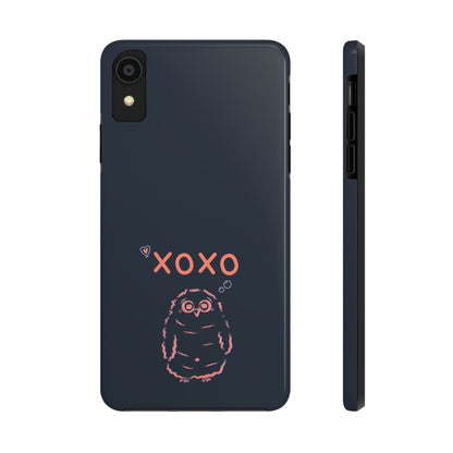 Owl XOXO | Black | Tough Phone Cases