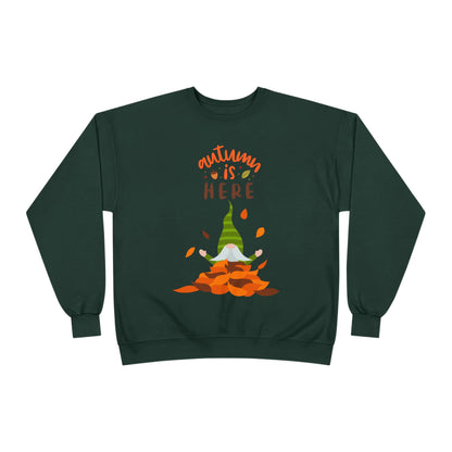 Autumn is Here Unisex EcoSmart® Crewneck Sweatshirt