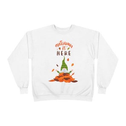 Autumn is Here Unisex EcoSmart® Crewneck Sweatshirt