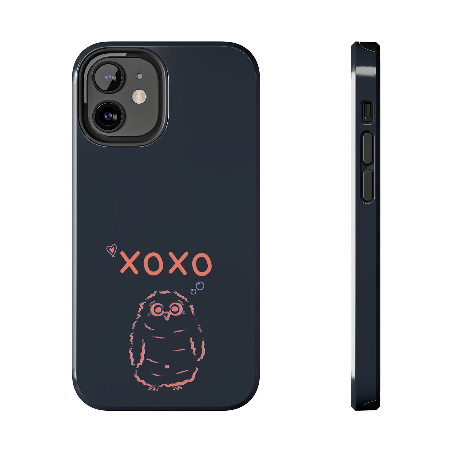 Owl XOXO | Black | Tough Phone Cases