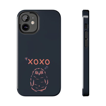 Owl XOXO | Black | Tough Phone Cases