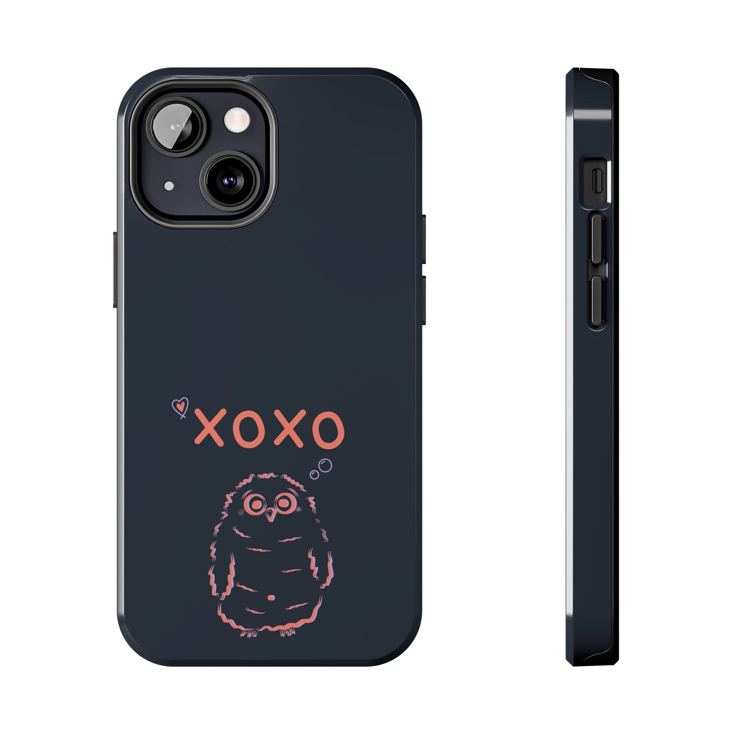 Owl XOXO | Black | Tough Phone Cases