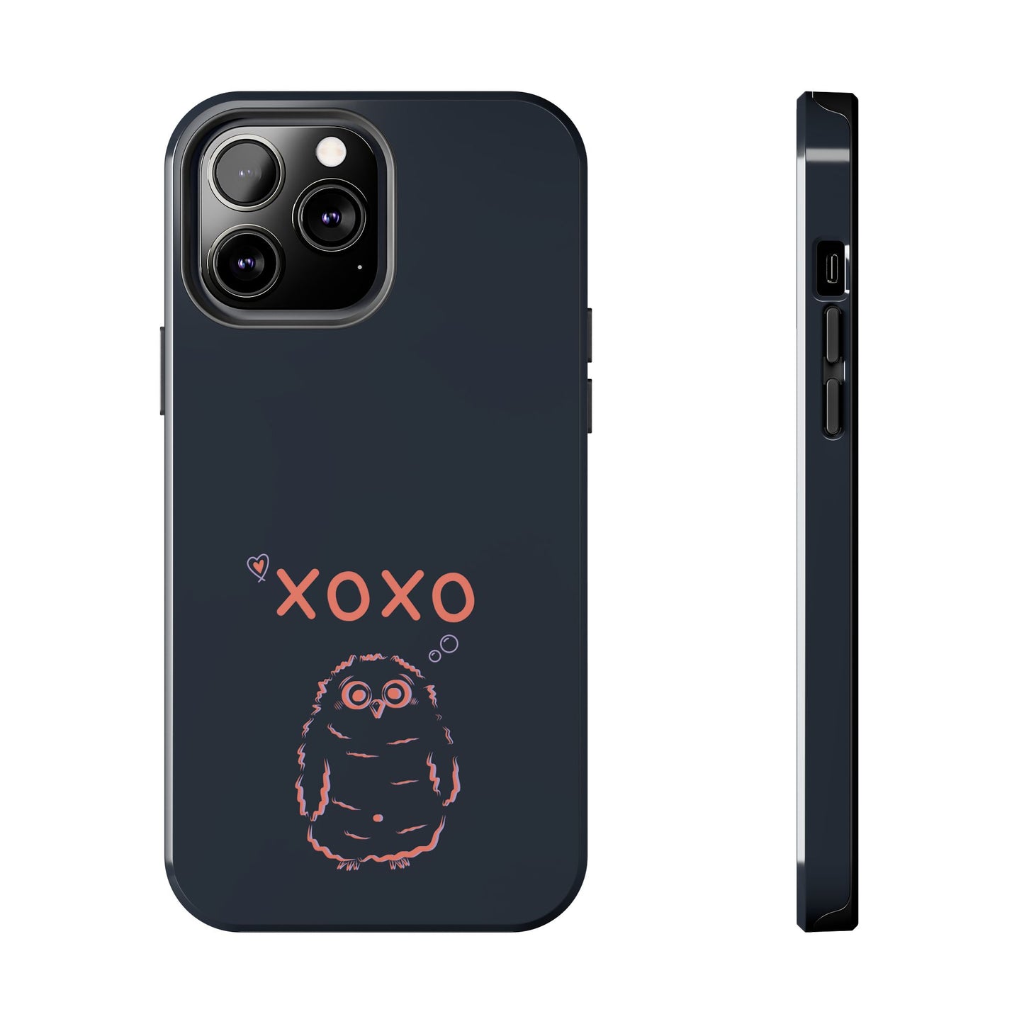 Owl XOXO | Black | Tough Phone Cases