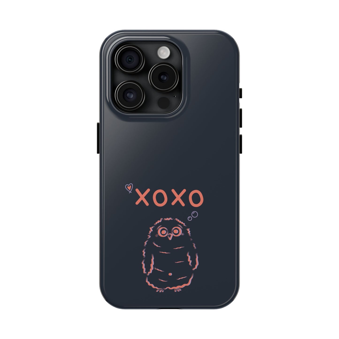 Owl XOXO | Black | Tough Phone Cases