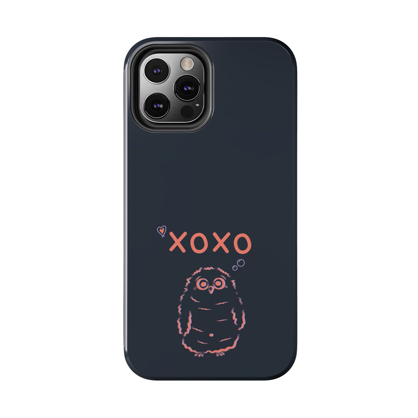 Owl XOXO | Black | Tough Phone Cases