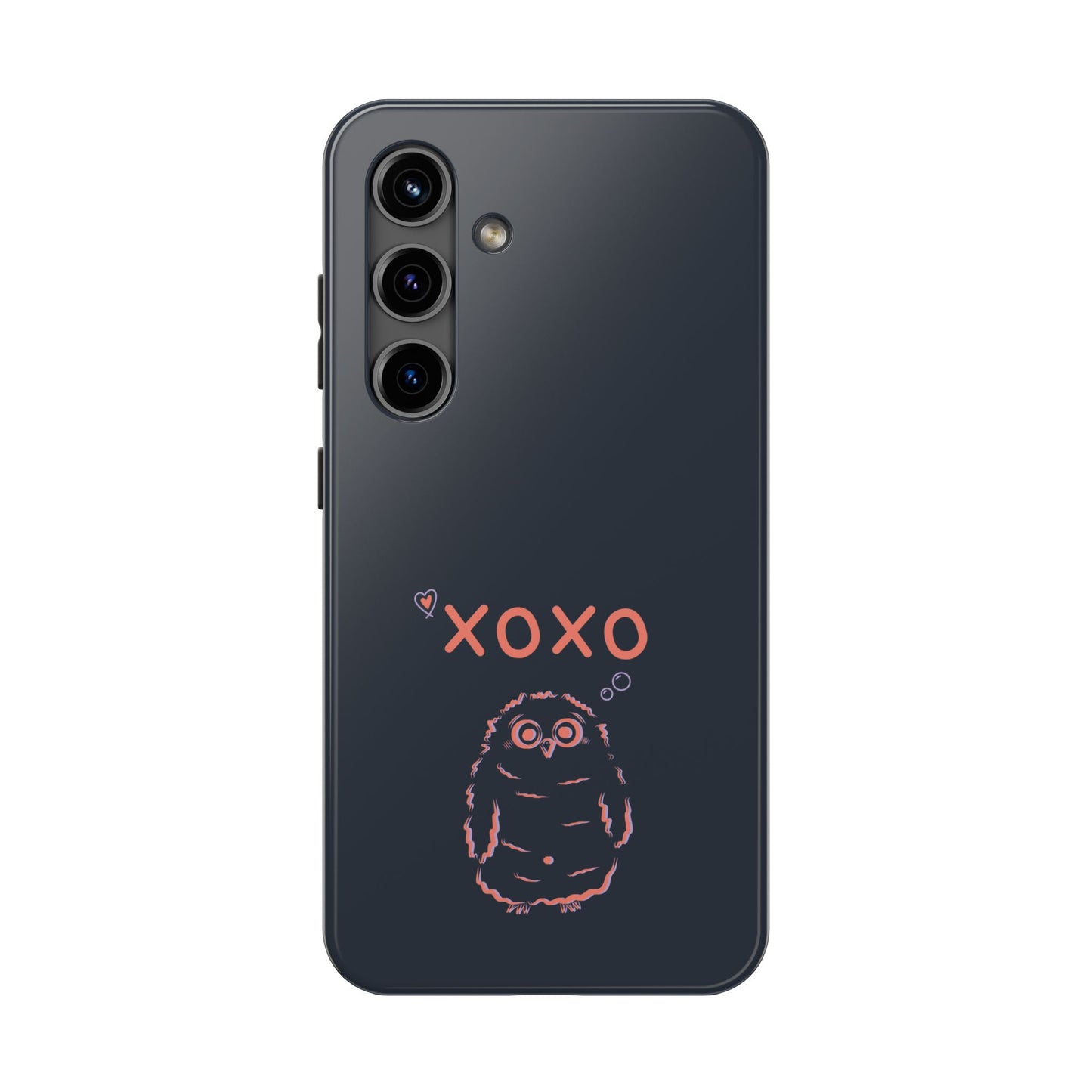 Owl XOXO | Black | Tough Phone Cases