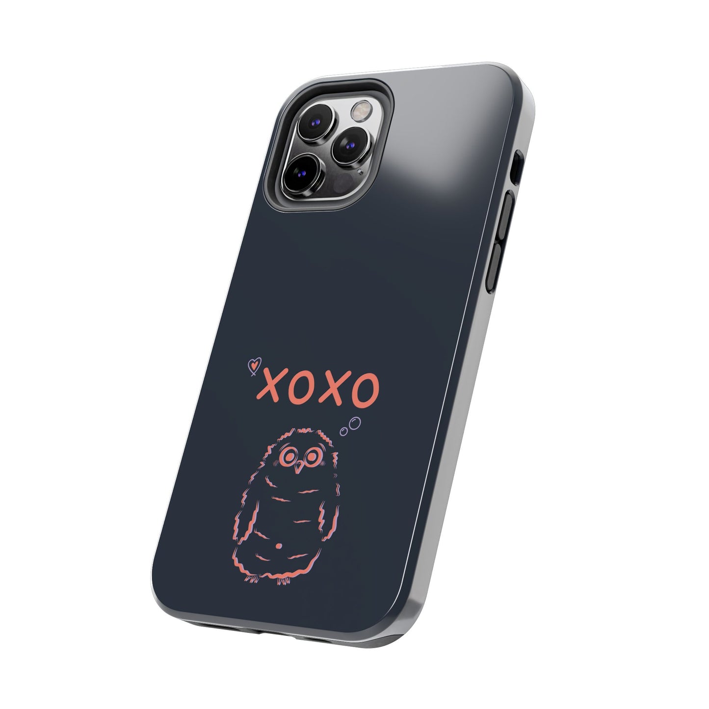 Owl XOXO | Black | Tough Phone Cases