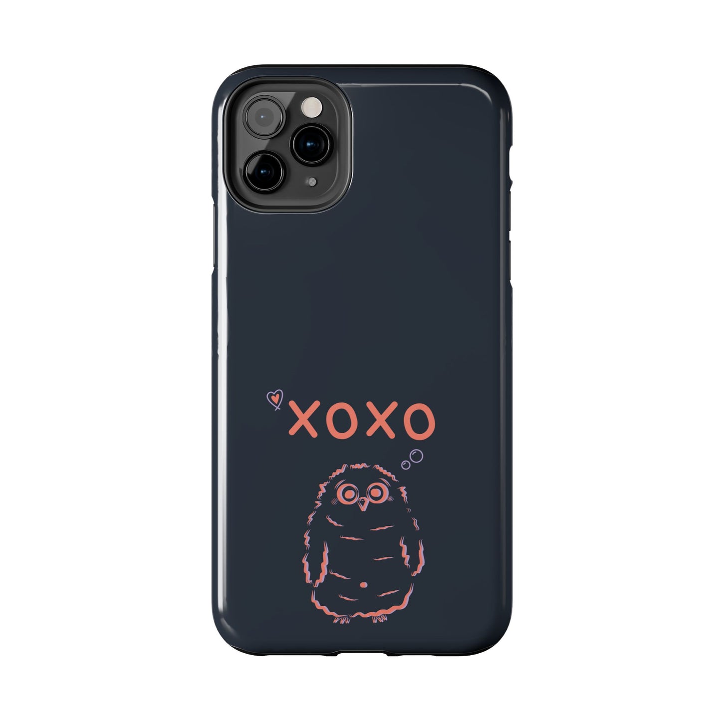 Owl XOXO | Black | Tough Phone Cases