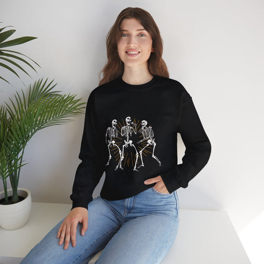 Skeleton Band Unisex Heavy Blend™ Crewneck Sweatshirt