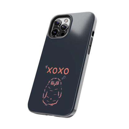 Owl XOXO | Black | Tough Phone Cases