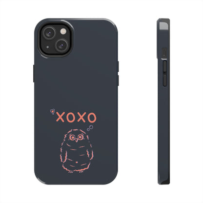 Owl XOXO | Black | Tough Phone Cases