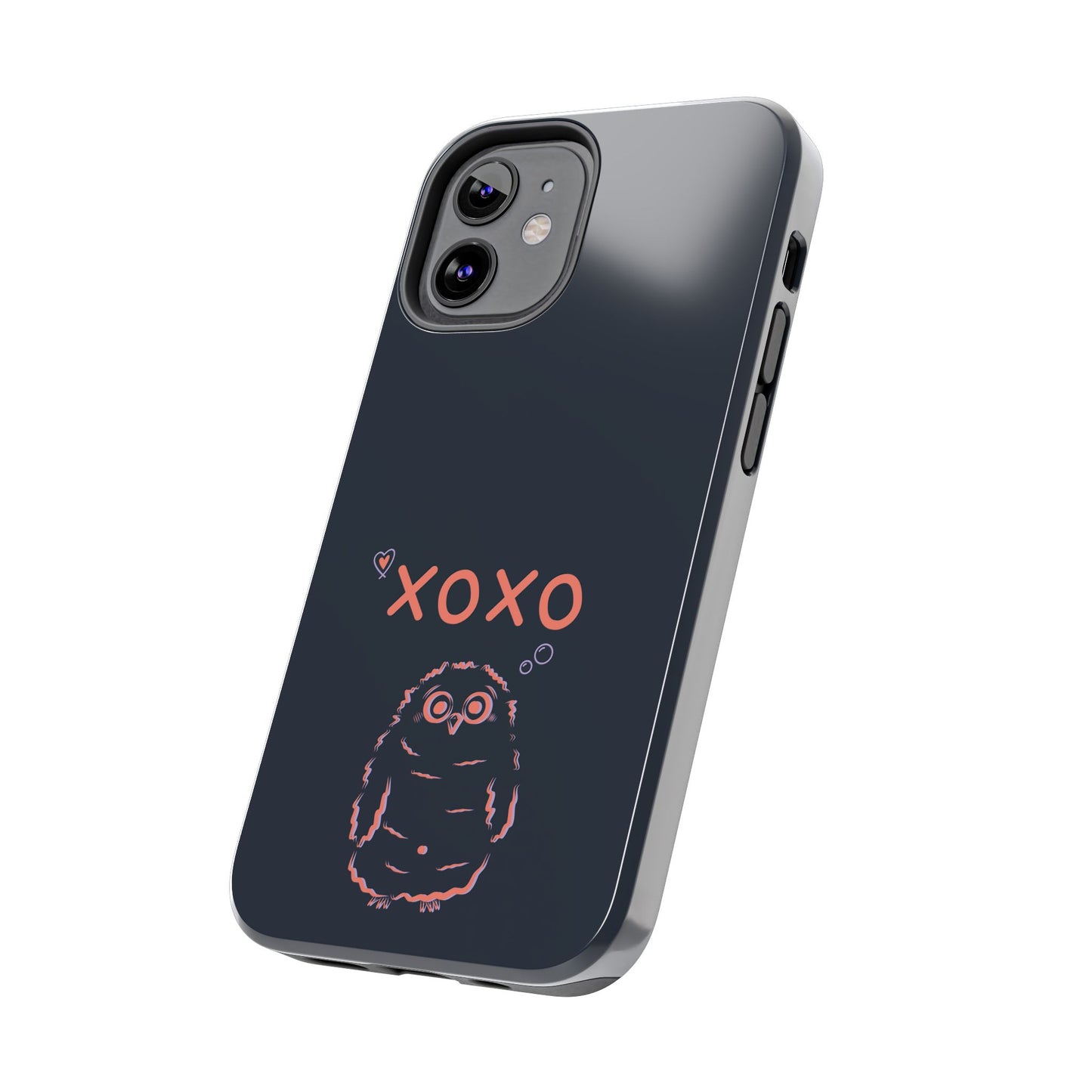 Owl XOXO | Black | Tough Phone Cases