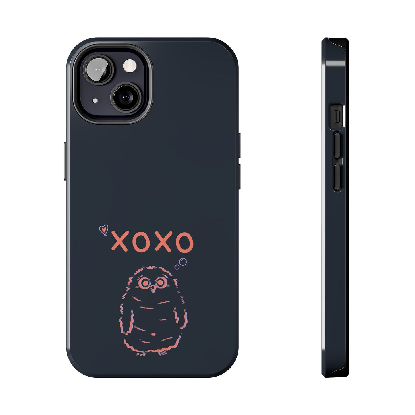 Owl XOXO | Black | Tough Phone Cases