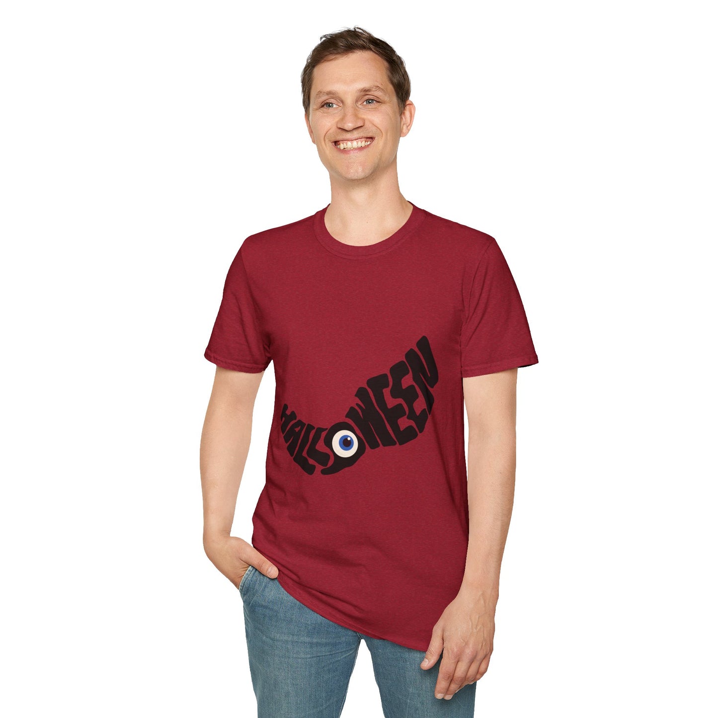 Halloween Eye Unisex Softstyle T-Shirt