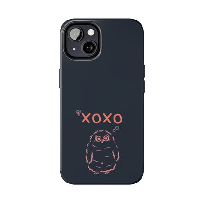 Owl XOXO | Black | Tough Phone Cases