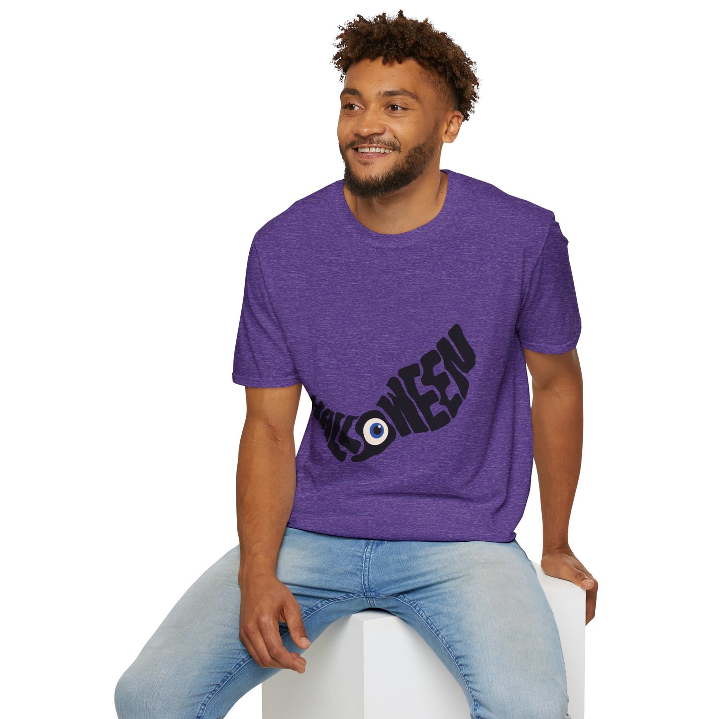 Halloween Eye Unisex Softstyle T-Shirt