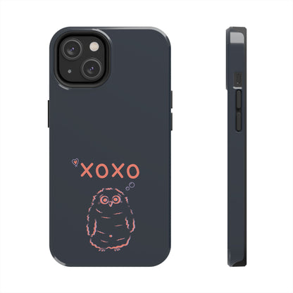 Owl XOXO | Black | Tough Phone Cases