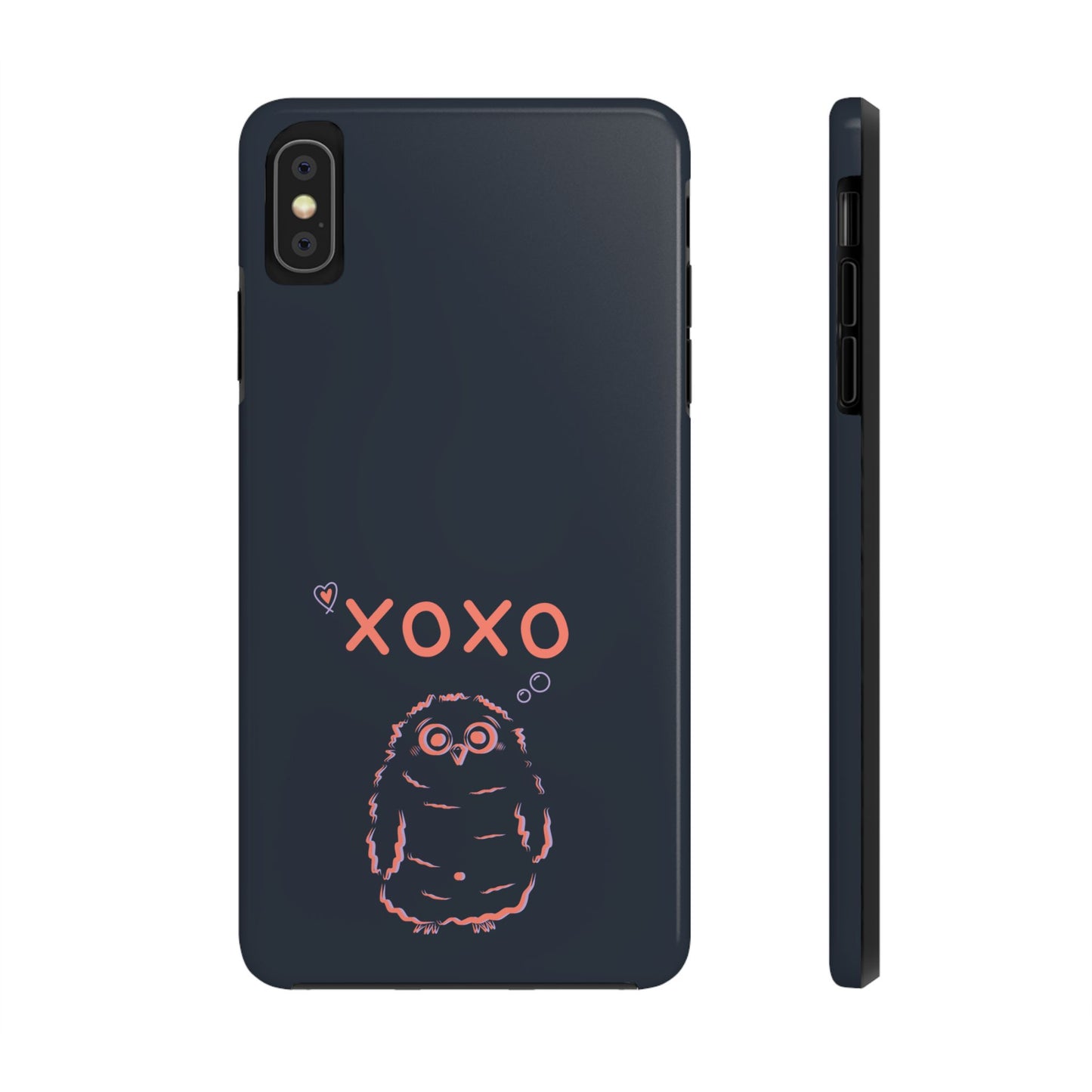 Owl XOXO | Black | Tough Phone Cases