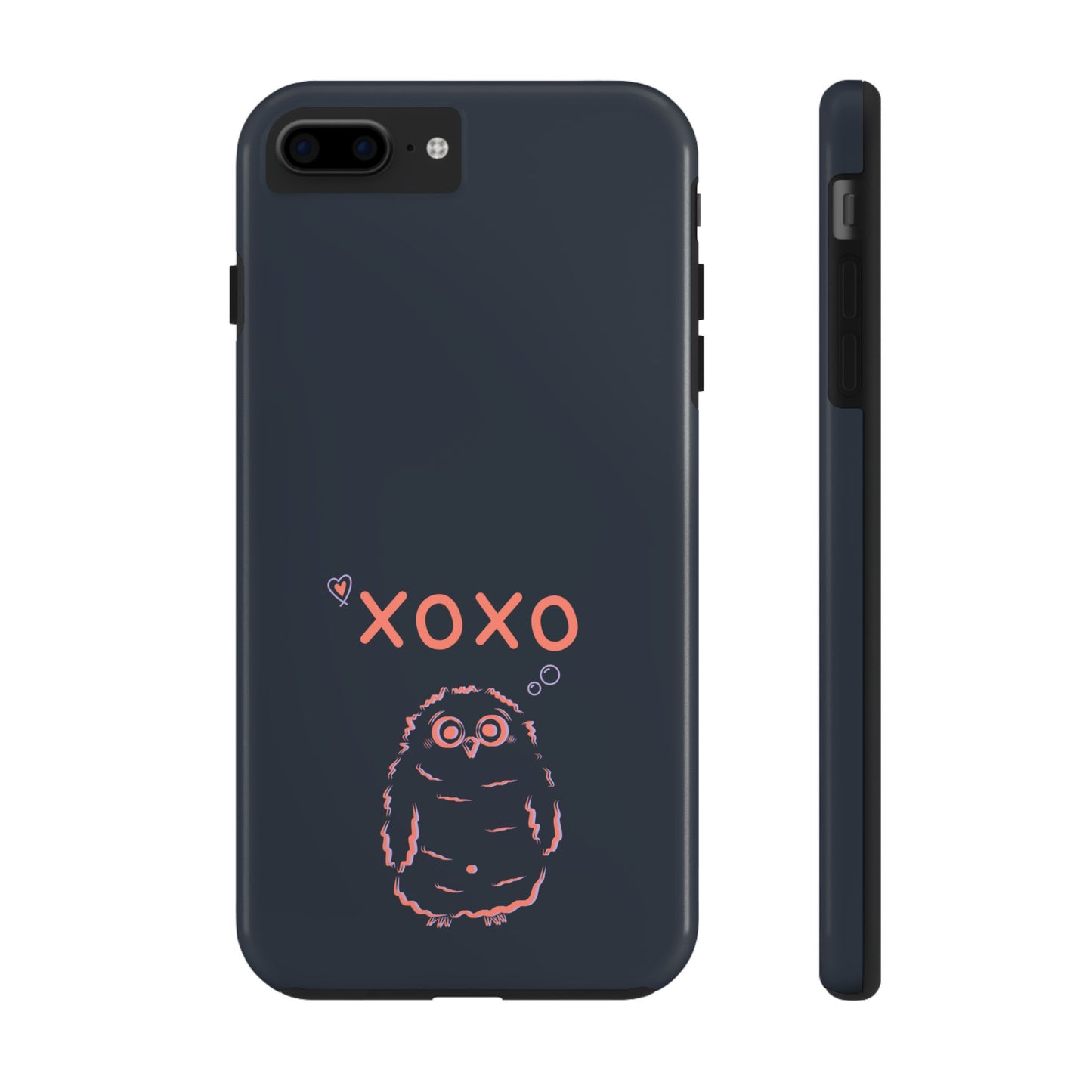 Owl XOXO | Black | Tough Phone Cases