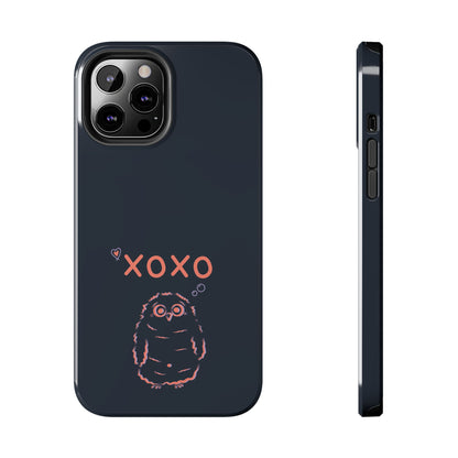 Owl XOXO | Black | Tough Phone Cases