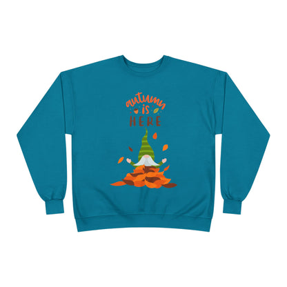 Autumn is Here Unisex EcoSmart® Crewneck Sweatshirt