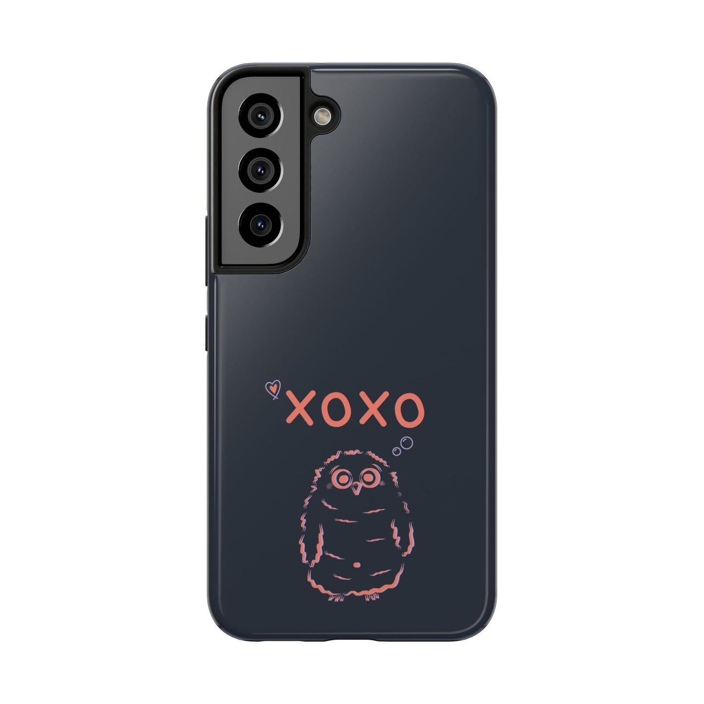 Owl XOXO | Black | Tough Phone Cases