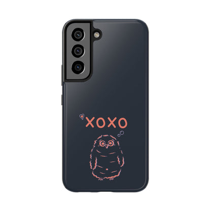 Owl XOXO | Black | Tough Phone Cases