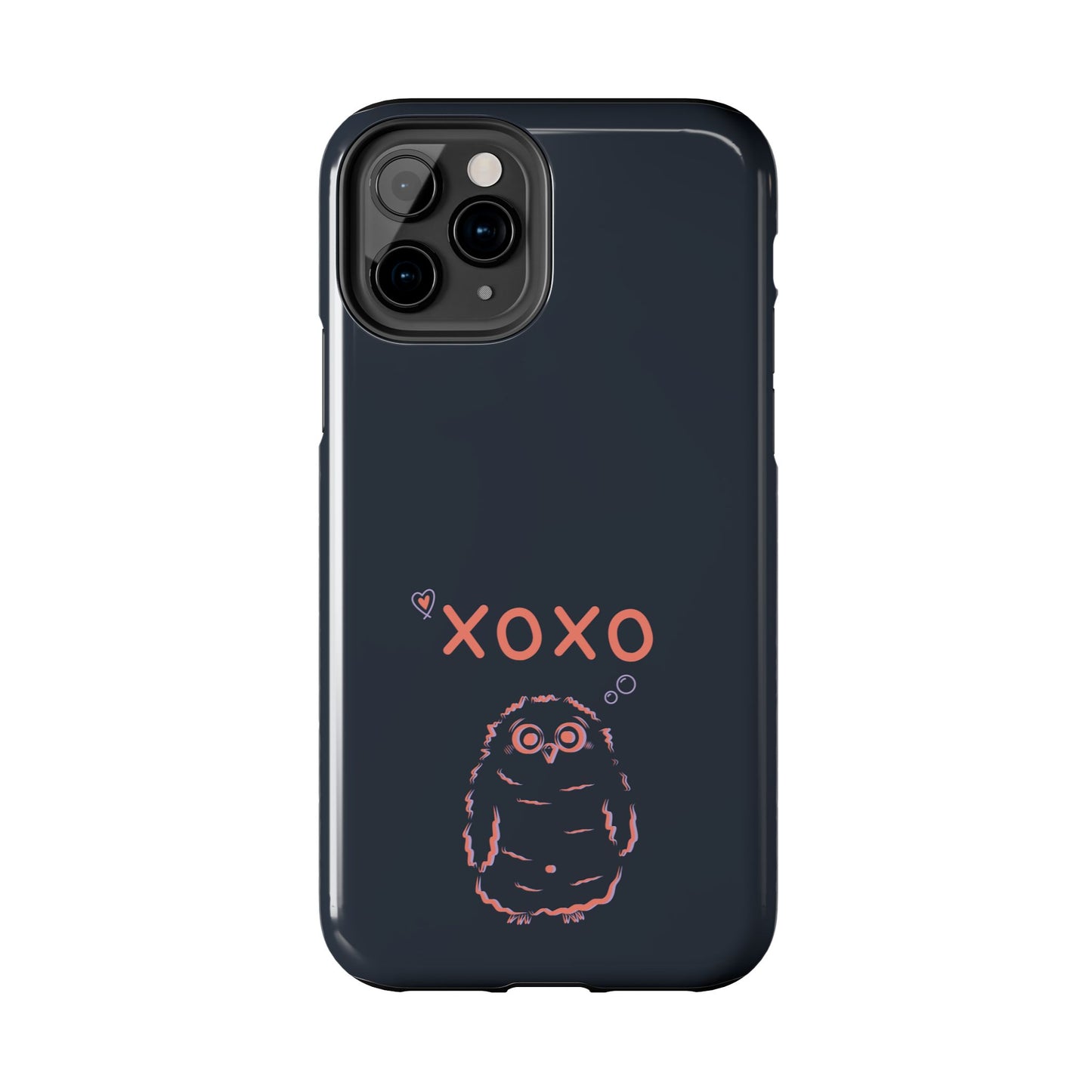 Owl XOXO | Black | Tough Phone Cases