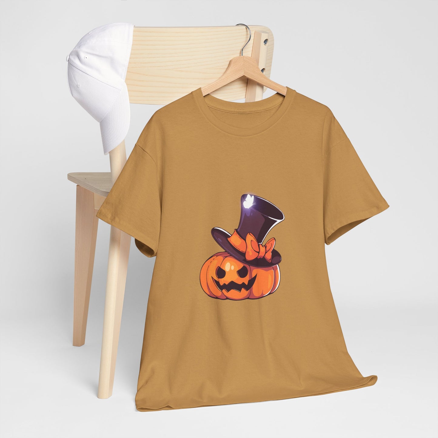 Evil Pumpkin Unisex Heavy Cotton Tee