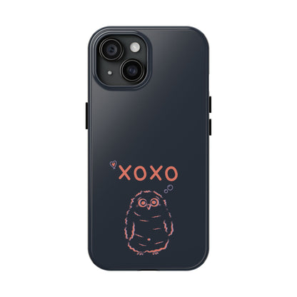 Owl XOXO | Black | Tough Phone Cases