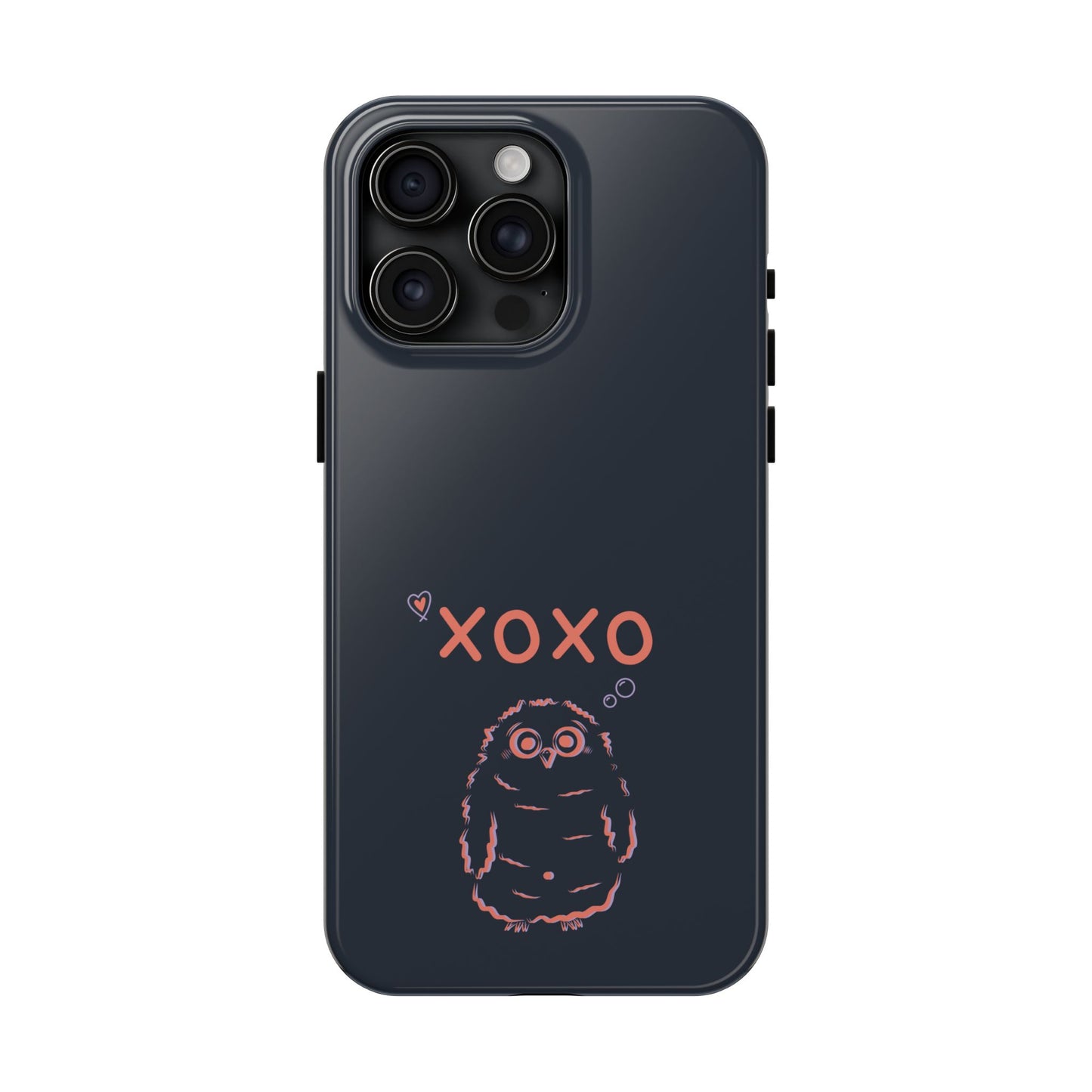 Owl XOXO | Black | Tough Phone Cases