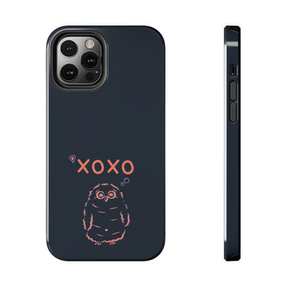 Owl XOXO | Black | Tough Phone Cases