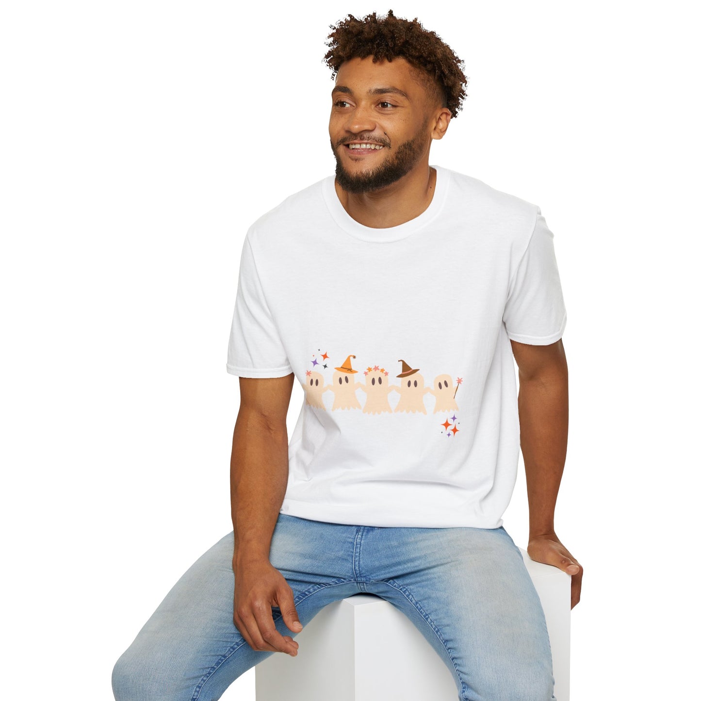 Ghost Party Unisex Softstyle T-Shirt