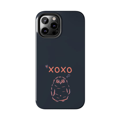 Owl XOXO | Black | Tough Phone Cases