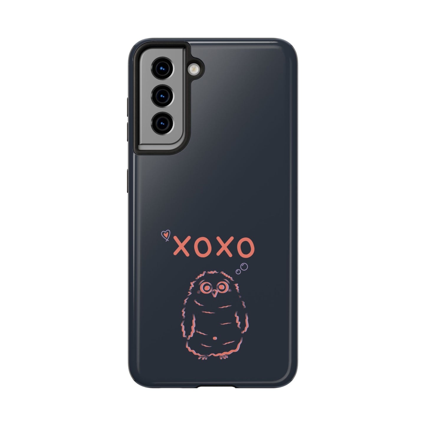 Owl XOXO | Black | Tough Phone Cases