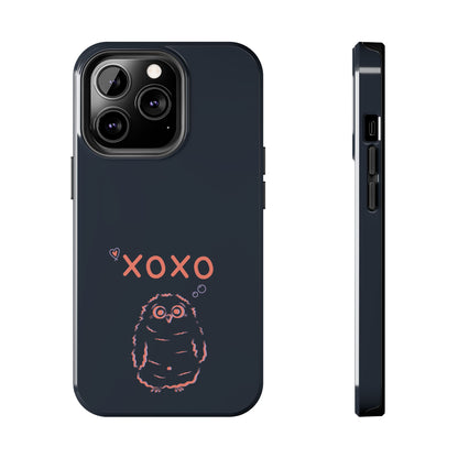 Owl XOXO | Black | Tough Phone Cases