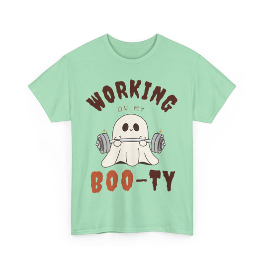 Boo-ty WorkoutUnisex Heavy Cotton Tee