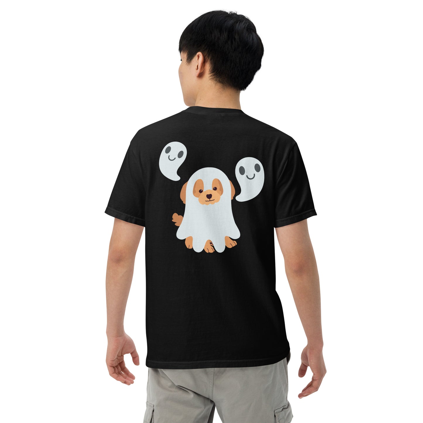 Cute Halloween doggy Unisex garment-dyed heavyweight t-shirt