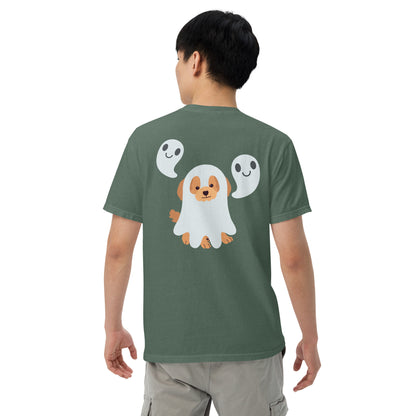 Cute Halloween doggy Unisex garment-dyed heavyweight t-shirt