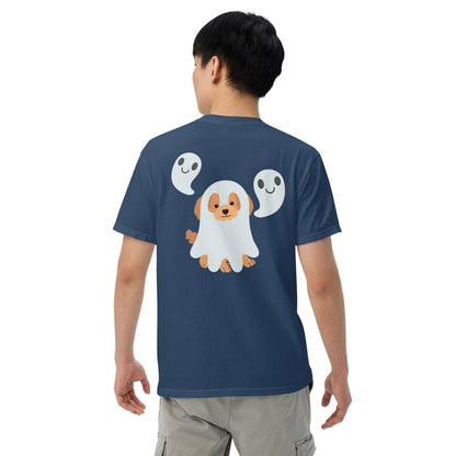 Cute Halloween doggy Unisex garment-dyed heavyweight t-shirt