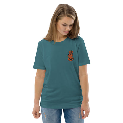 Pumpkin Cuties and Ghosties Unisex organic cotton t-shirt